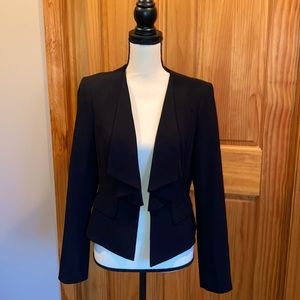 WHBM black, flirty blazer. Size 8.